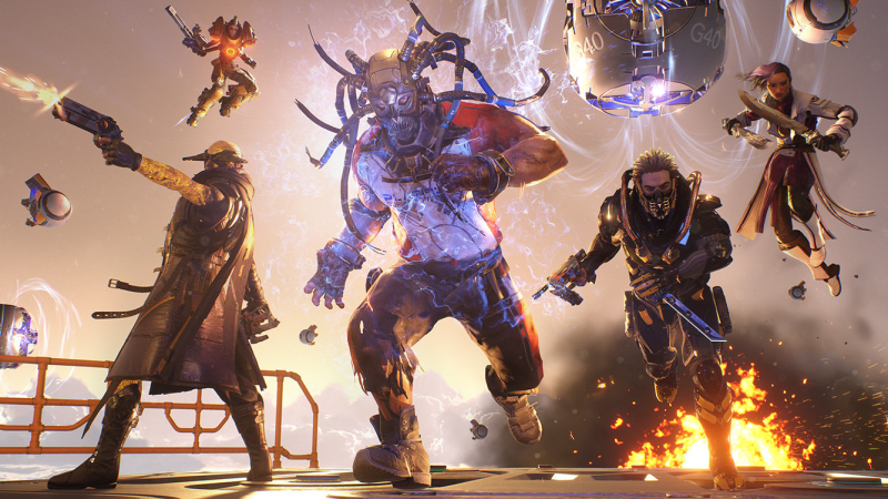 I love the Lawbreakers characters. The guy in the middle is uh....ummmmm.