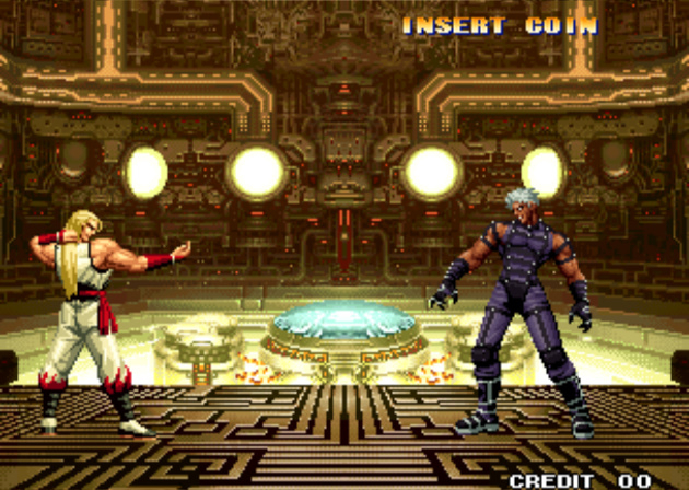 Andy Bogard gets ready to face Krizalid in his final form.
