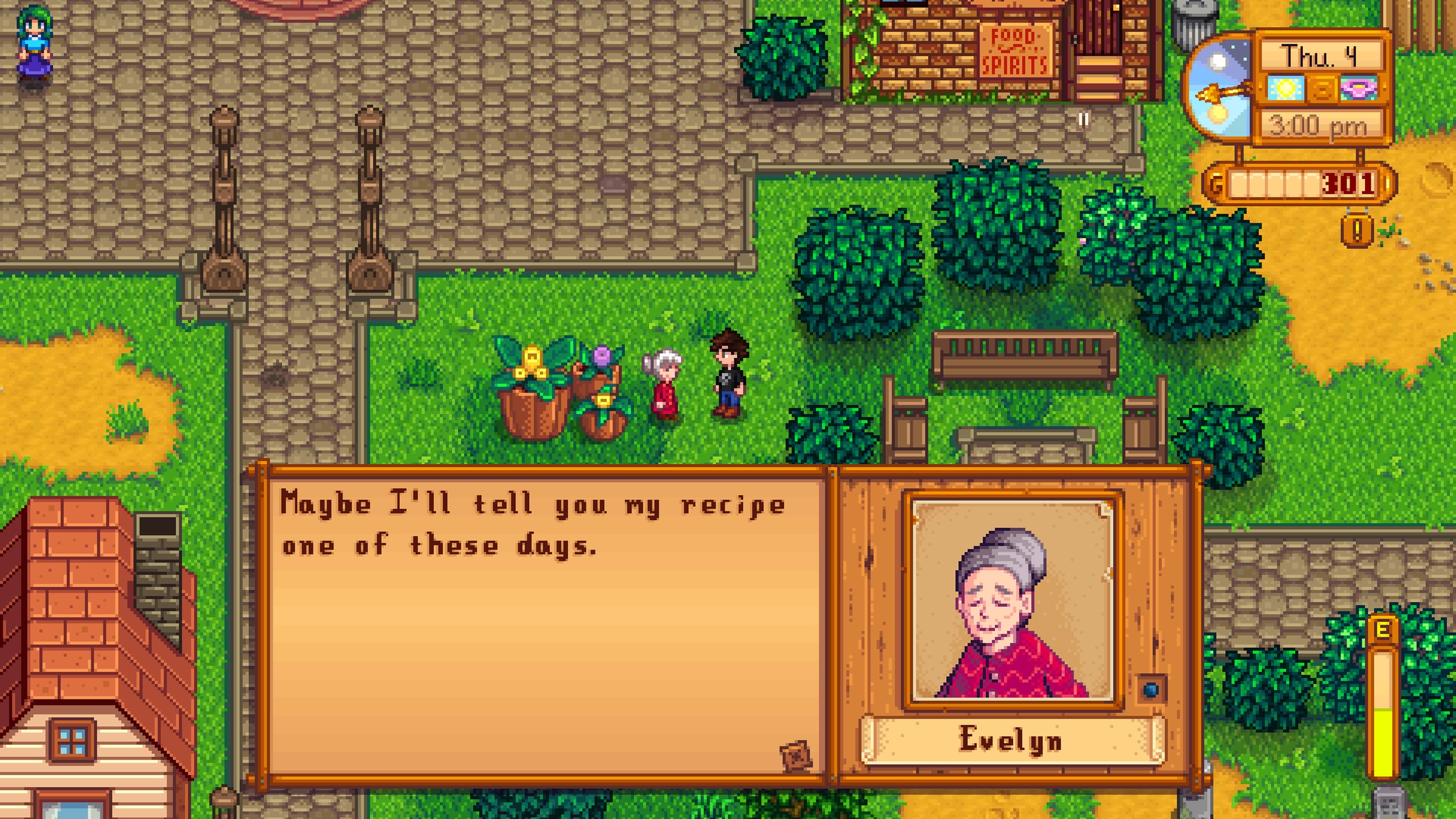 Whole game. Джоди Stardew Valley. Evelyn screenshots из какой игры.