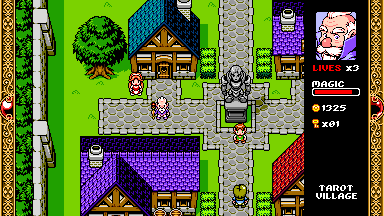 You don't have to save the town in Wizorb, but what's an RPG without saving some villagers?