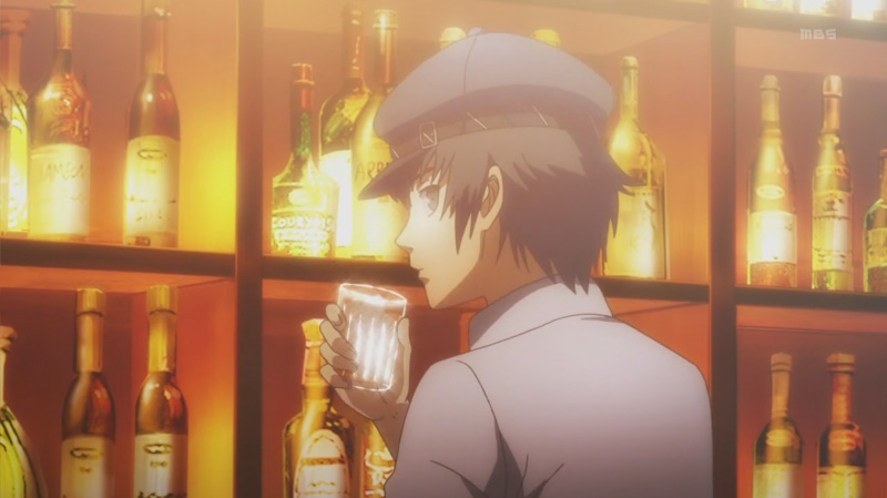 Naoto knows how to drink