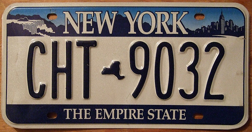 New New York State License Plates - Off-Topic - Giant Bomb