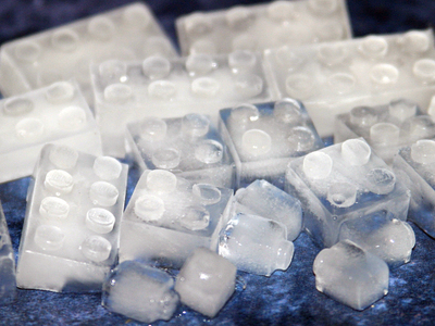 Lego ice beats water with  ease