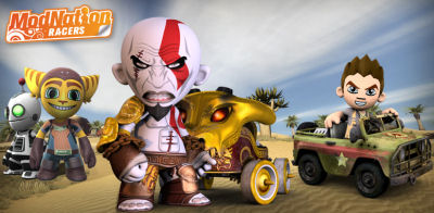  Yes even Kratos and Friends decided to get in on a little ModNation action.
