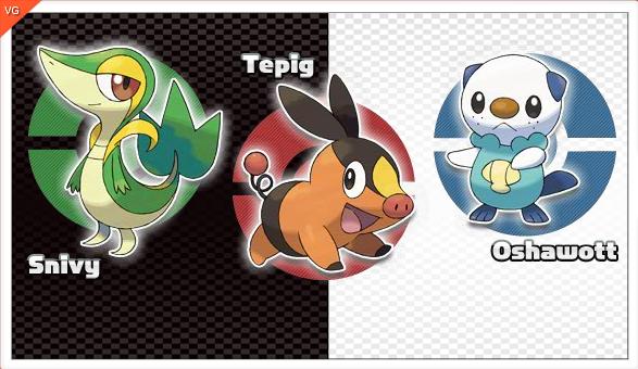 English names for Gen 5 starters released! - Pokémon Black/White - Giant  Bomb