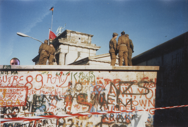  1978, Brad attempts to escape over the Berlin Wall...