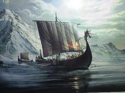  A beautiful Viking ship