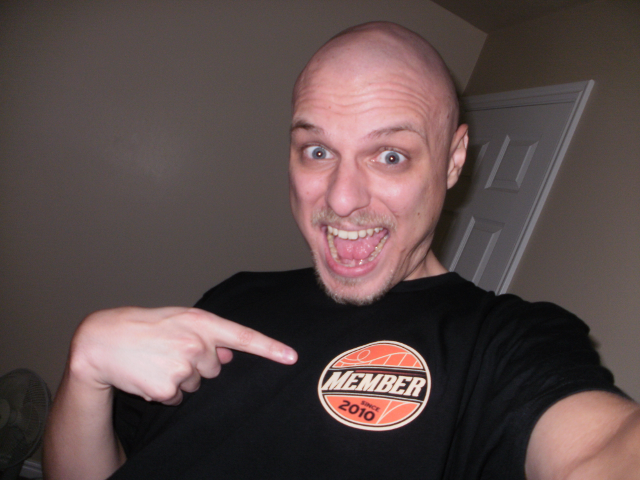 Who has an index finger and is super excited about his new shirt?