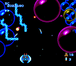 Blazing Lazers in Stage 7.