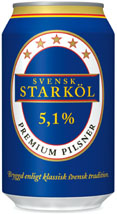  Svensk Starköl (Translates as Strong Beer from Sweden.)