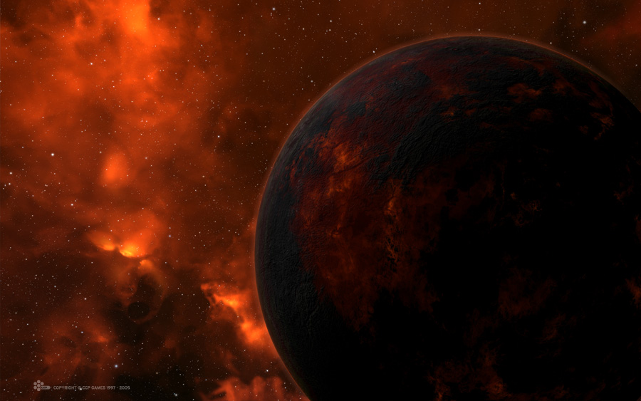 Real life space may be black and boring but space in EVE have a lot of color.