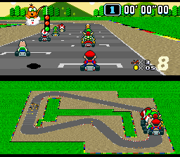 The Start Signal's first appearance: Super Mario Kart.