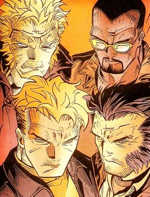 Sabretooth, John wraith, Maverick, Wolverine
