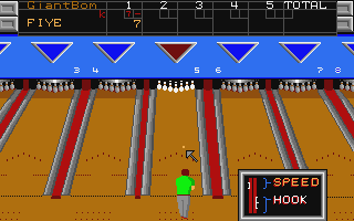Aiming your Throw (Atari ST)