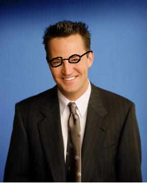  Ironically, the actor Matthew Perry was addicted to various drugs during filming of Friends. Also I added glasses to the picture so he resembles me more because hey this is my story butt out Chandler jesus