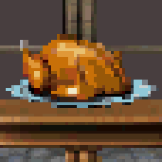I would KILL to discover what pixelated turkey tastes like.