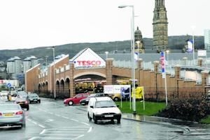 Madness descended on this very dreary little Scottish Supermarket 
