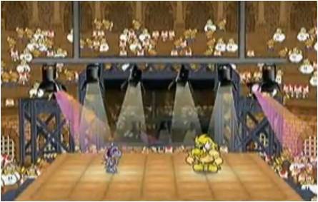 The Glitz Pit from Paper Mario: The Thousand-Year Door.