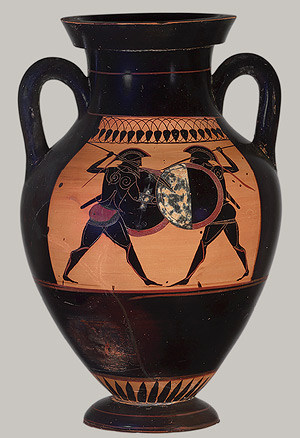 Here's an actual Greek vase for comparison.