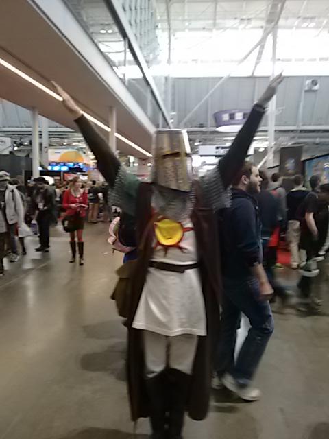 Solaire was the only cosplayer I took a picture of. \o/