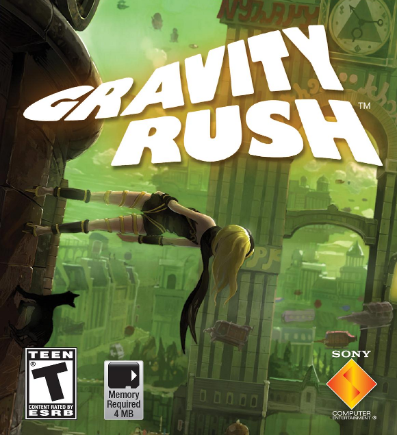 Gravity Rush -- It was a toss up between this and Inversion for best sideways box art.