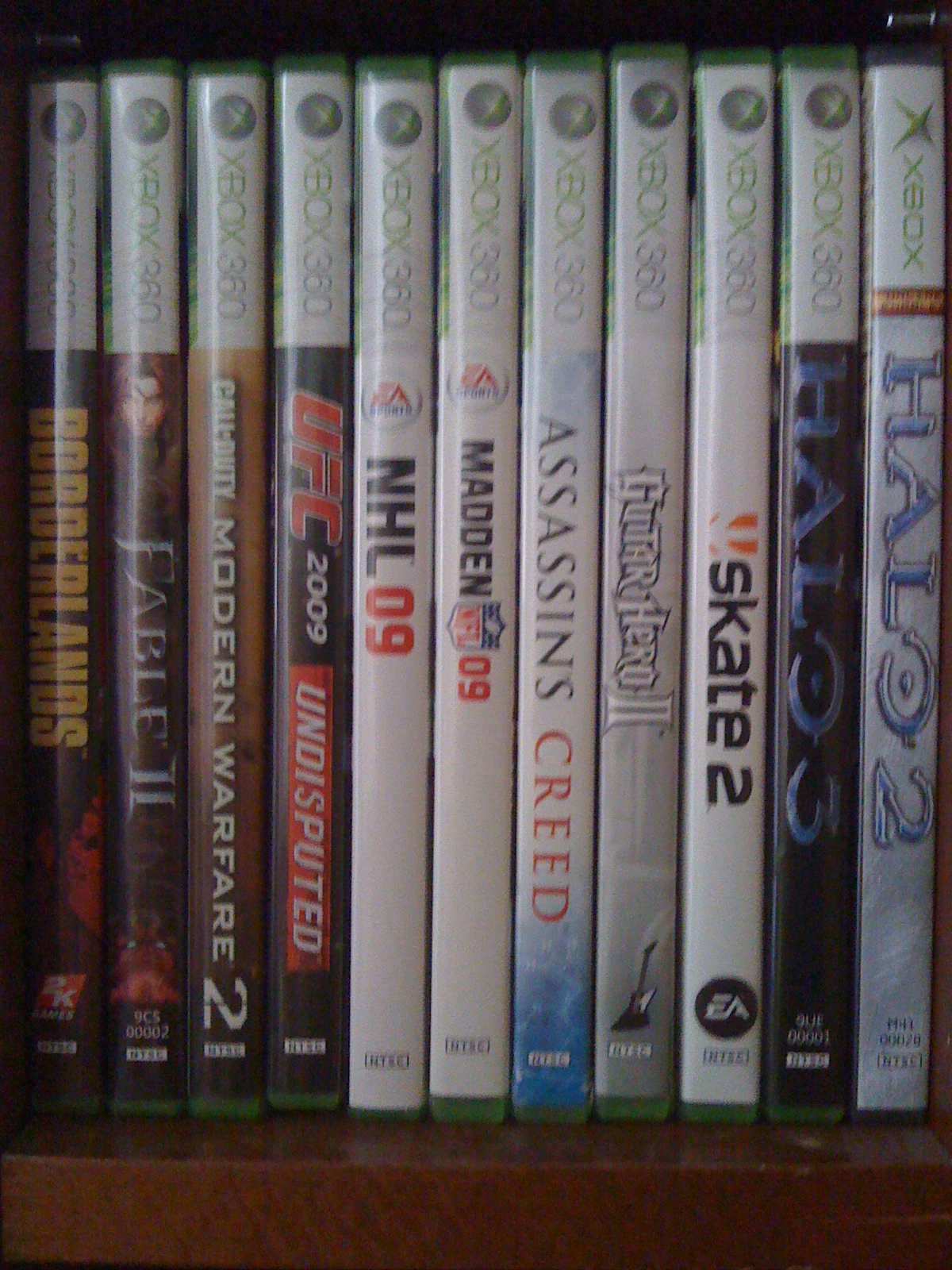 My retired games. 