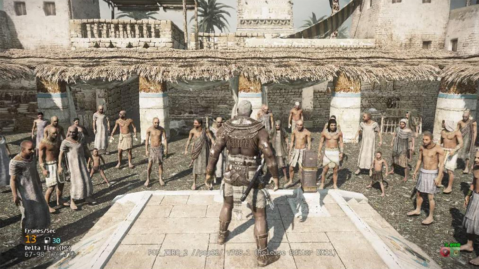 The leaked screenshot from a suspected Prince of Persia game, is virtually indistinguishable from Assassin's Creed.
