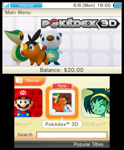 The glory of the eShop in all its...storeness.
