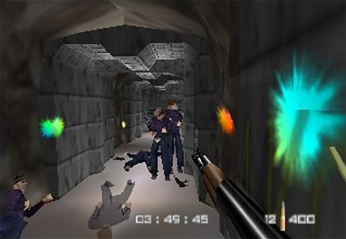 Paintball mode in GoldenEye 007 had to be earned. On Wii, it was unlocked by default. Now, it's a pre-order exclusive.