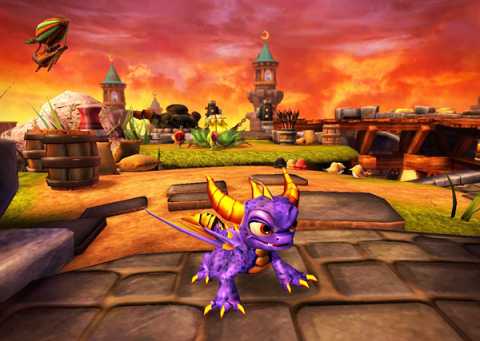 Though Spyro's name is on the box, Skylanders feels like an all-new thing, not another attempt to drag the dragon back into the spotlight.