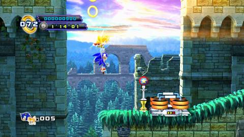 Tails is a necessity for fully exploring levels 