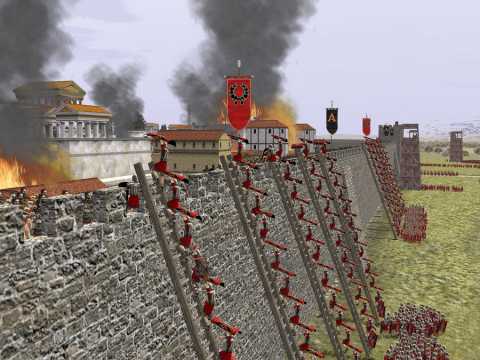 Siege warfare has been greatly expanded in Rome: Total War