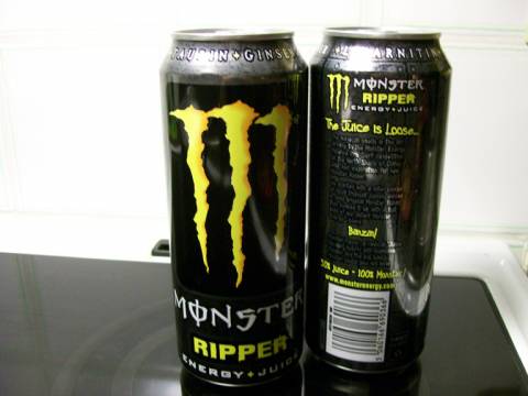 Monster Ripper Energy Juice. 50% Juice, 100% Monster!. The Juice is LOOSE !