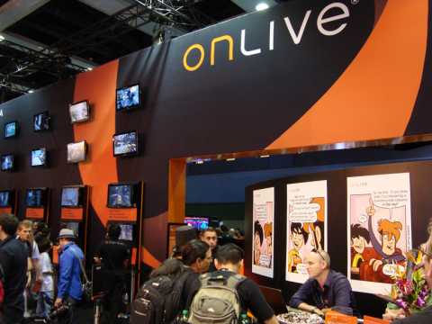 OnLive may have been the first splash in gaming streaming, but it may not get to cash in.