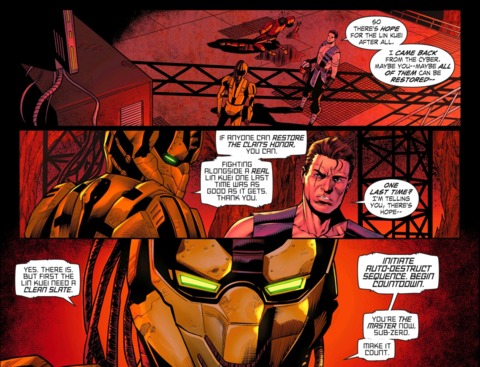 Cyrax turns out to be a good guy in the end.