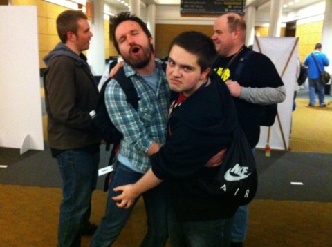 Celebrating 7 years of British people groping Americans at PAX.