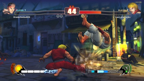 Games like Street Fighter allow Spike to continually test himself.