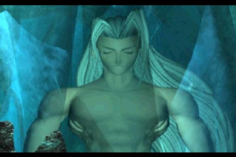 Wait, if Sephiroth is here, who the fuck were all of those other Sephiroths? Is Sephiroth a name or a title? Like if you're a really good Jenova baby, do you get promoted to Sephiroth?