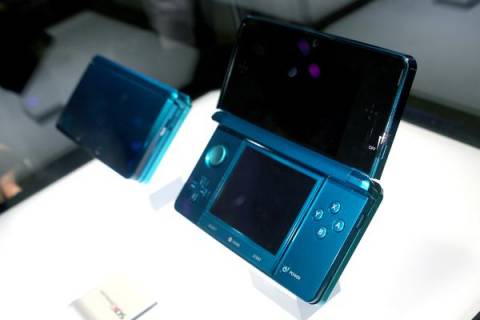  Here's a picture of a 3DS. Seen behind it: another 3DS.