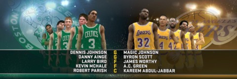 '85-'86 Celtics vs '86-'87 Lakers