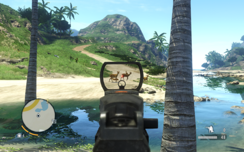 Interacting with animals is my favorite thing about Far Cry 3.