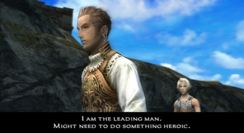 The good characters in this game are almost strong enough to make up for the presence of Vaan. Almost.