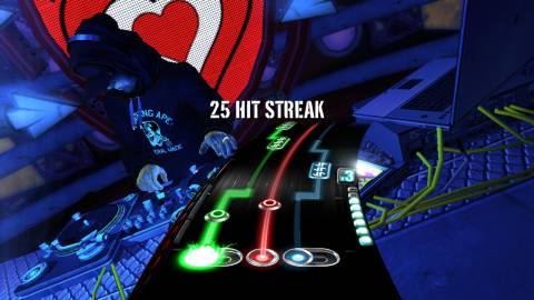 You'll still build streaks in DJ Hero.