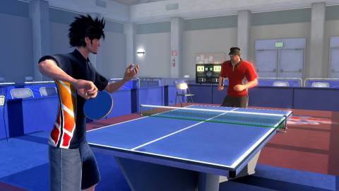  Table tennis is the best part of the package.