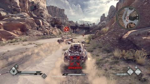 Rage's driving combat is loose and fast-paced.