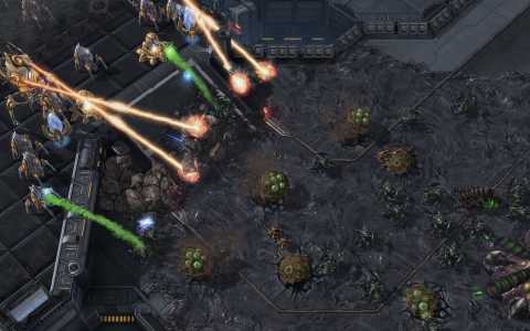 The Swarm Host gives Zerg a ground-based siege option of sorts.