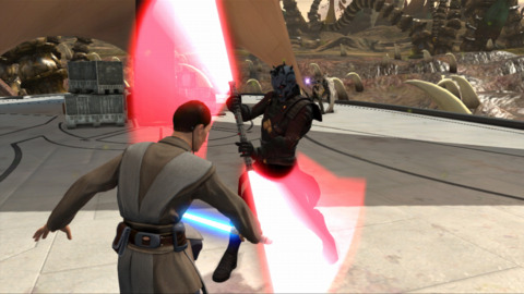 The Jedi duels aren't nearly as cool as they should be.