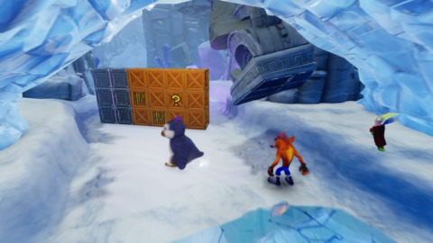 As you might expect, they ramp up the challenge in these ice levels.