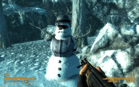 DID YOU SEE ANY COMMUNIST SNOWMEN IN THE MAIN FALLOUT GAME?! I THINK NOT!!!