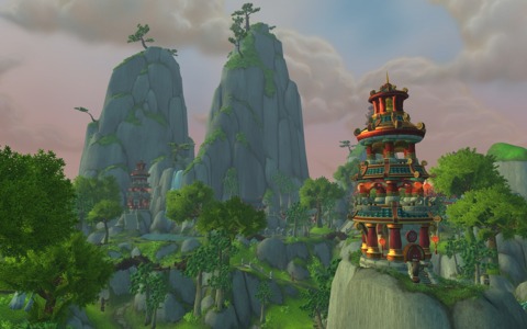 Pandaria, as seen in World of Warcraft